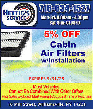 Hettigs Monthly Specials Coupon